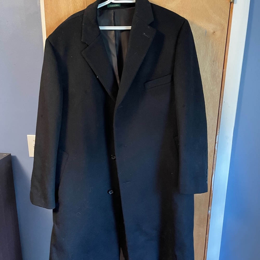 Lauren by Ralph Lauren wool overcoat, men’s XL